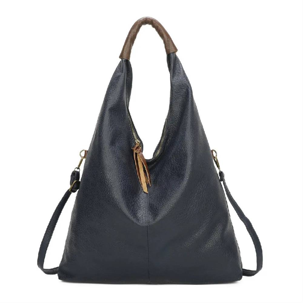 XXL Damen Tasche Shopper Schultertasche Handtasche Umhängetasche Freizeittasche Leder Optik Beuteltasche Preisnachlass