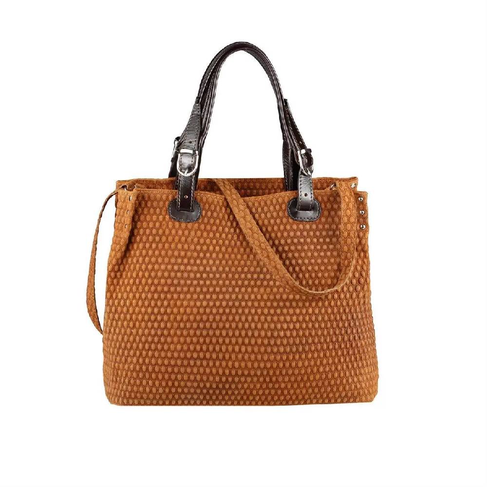Ital LEDER TASCHE HANDTASCHE Henkeltasche Ledertasche Hobo-Bag Beuteltasche Schultertasche CrossOver Bowlingbag Black Friday