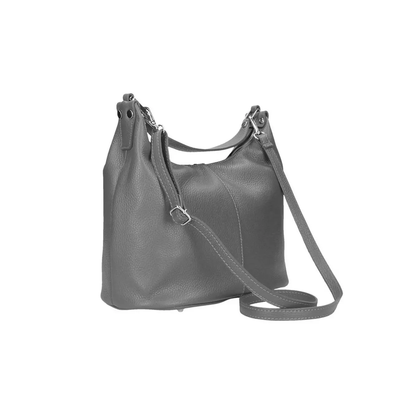 Made in Italy DAMEN LEDER TASCHE Shopper Schultertasche City Bag CrossOver Umhängetasche Henkeltasche Ledertasche Damentasche Fransen Osterangebot