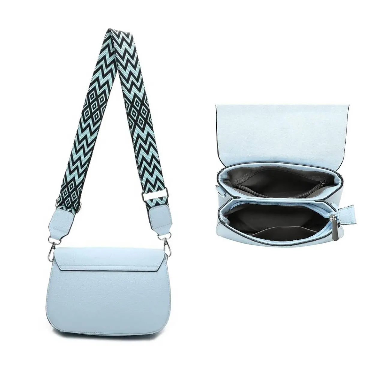 OBC Damen Brusttasche Tasche Cross Over Body Bag Schultertasche Umhängetasche Hüfttasche Handytasche Gürteltasche Kameratasche Bauchtasche Abend Freizeit Reise Leder Optik Große Rabatte