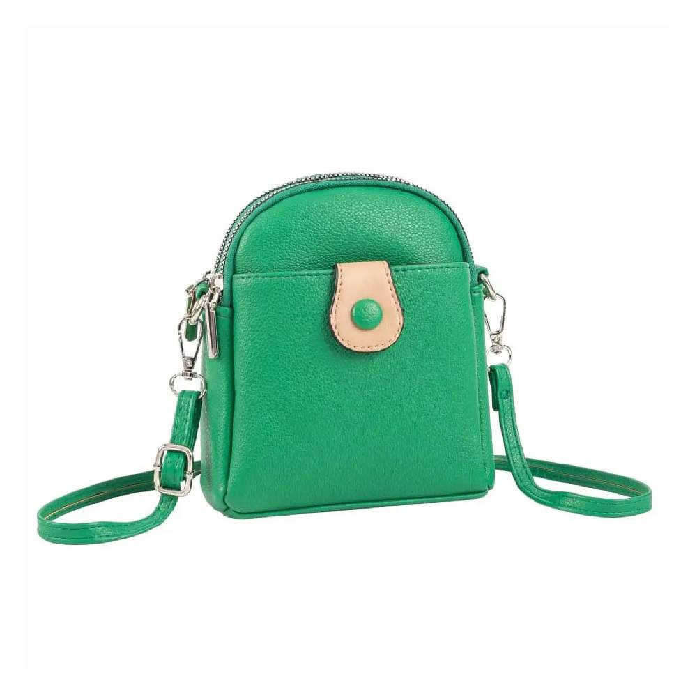 OBC Damen Tasche Crossbody Umhängetasche Bodybag Schultertasche Minibag Handytasche Crossover Kunstleder Handtasche Gürteltasche Abendtasche Bestseller