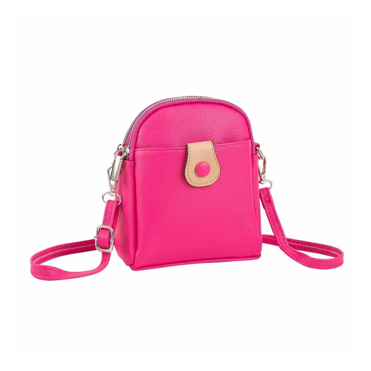 OBC Damen Tasche Crossbody Umhängetasche Bodybag Schultertasche Minibag Handytasche Crossover Kunstleder Handtasche Gürteltasche Abendtasche Bestseller