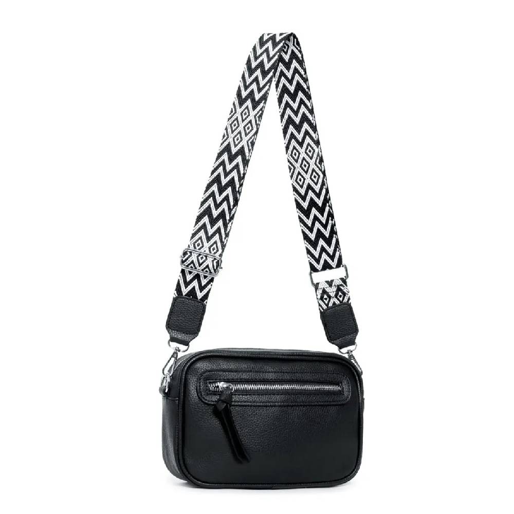 OBC Damen Tasche Umhängetasche Brusttasche Cross Over body Bag Gürteltasche Schultertasche Bauchtasche Hüfttasche Abend Freizeit Reise Leder Optik Tägliche Deals