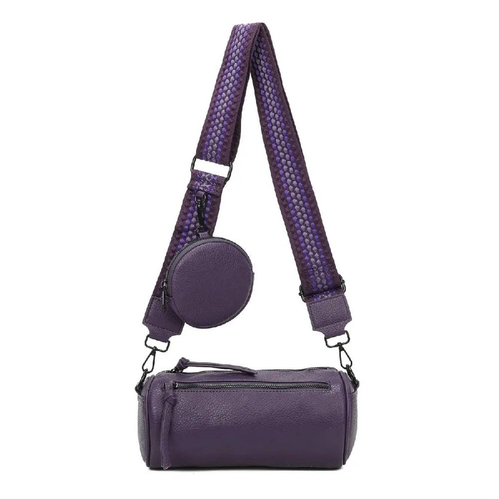 OBC Damen Zylinder Crossbody Tasche Umhängetasche Schultertasche Handtasche Gürteltasche Handytasche Bucket Bag Retro Vintage Messenger Sonderangebote