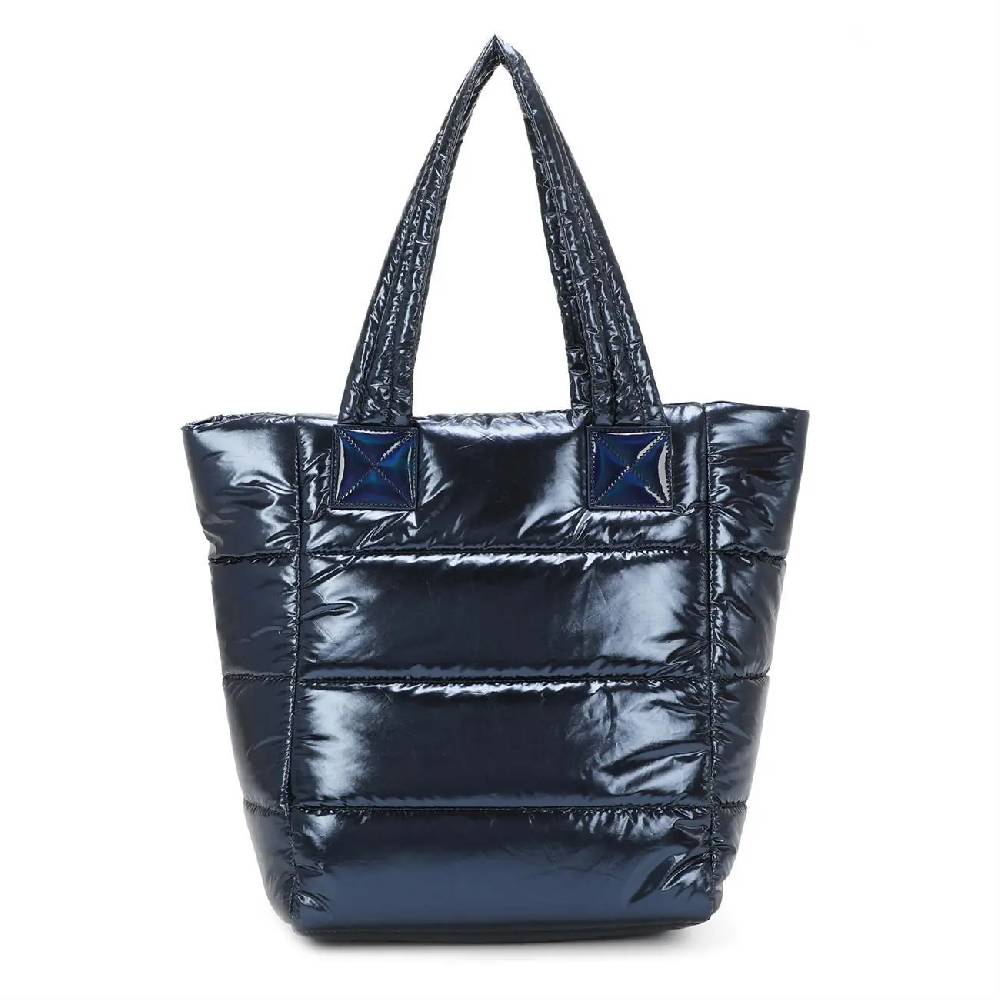 OBC ITALYSHOP24 XXL Damen Tasche Nylontasche Shopper Reisetasche Handtasche Schultertasche Umhängetasche Beuteltasche Weekender Shopping Bag Reisetasche Riesige Ersparnisse