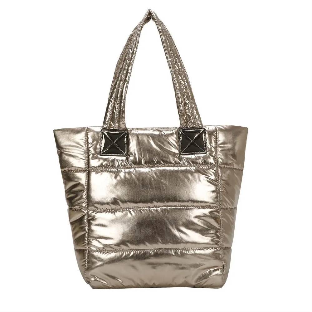 OBC ITALYSHOP24 XXL Damen Tasche Nylontasche Shopper Reisetasche Handtasche Schultertasche Umhängetasche Beuteltasche Weekender Shopping Bag Reisetasche Riesige Ersparnisse