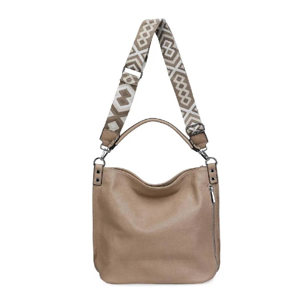 OBC XXL Damen Tasche mit 2 Gürtel Shopper Schultertasche Umhängetasche Hobo Bag Reisetasche Handtasche für Schule Freizeit Beuteltasche Urlaub Weekender Leder Optik VIP-Rabatte