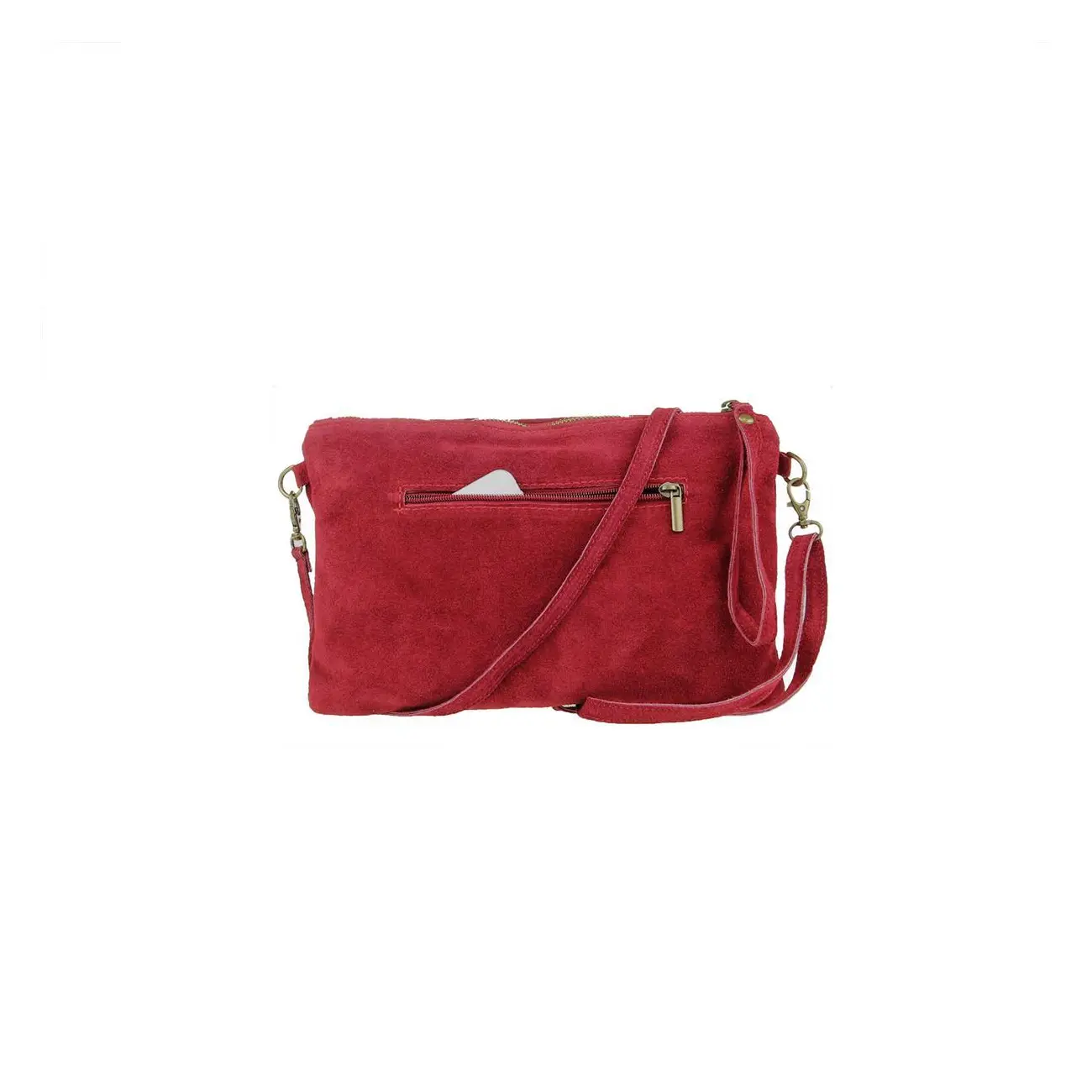 Ital. Stern Tasche Wildleder Ledertasche Schmucktasche Umhängetasche Clutch Borsetta Pochette Schultertasche CrossOver Abendtasche Wochenangebot