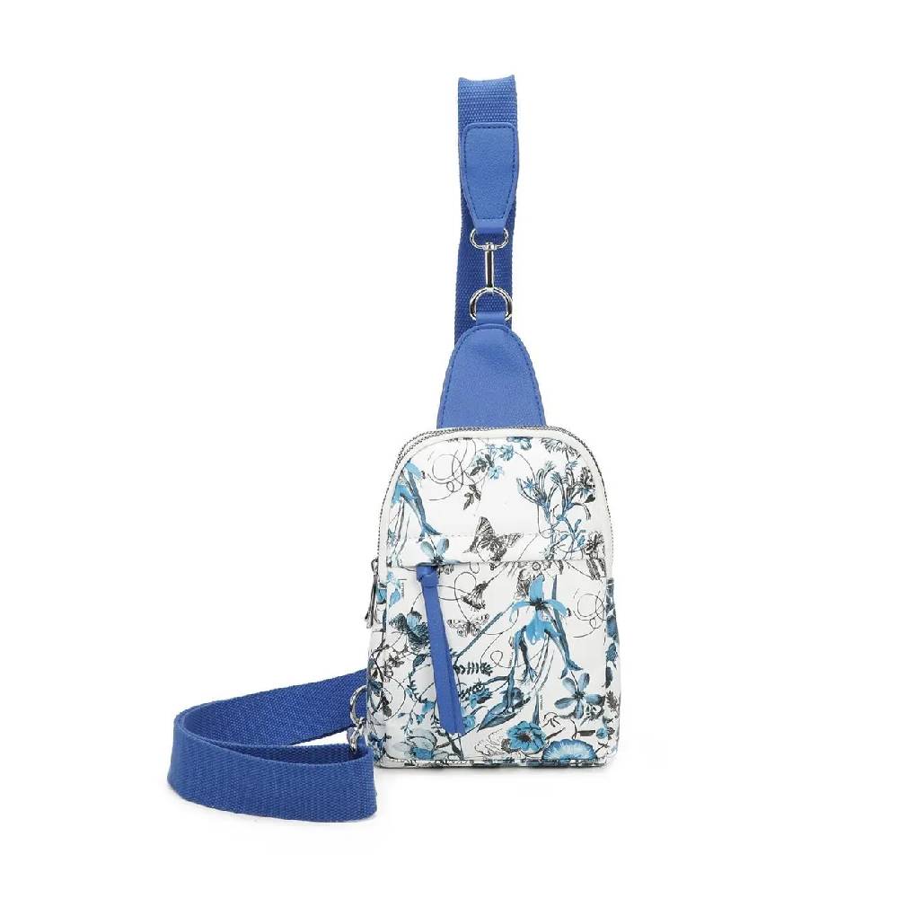 OBC Damen Blumen Bodybag Sling Tasche Rucksack Gürteltasche Crossbag Crossover Schultertasche Crossbody Brusttasche Smartphone-Umhängetasche Zeitbegrenzte Promotion