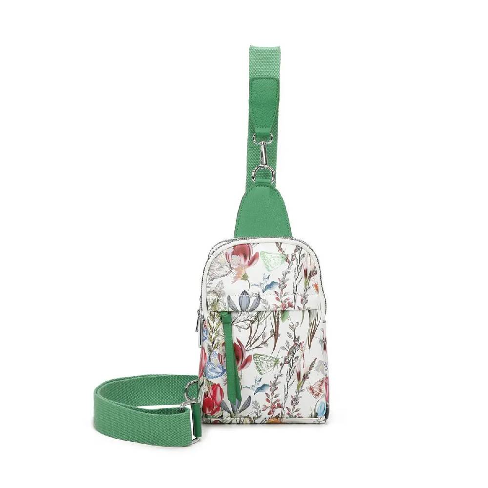 OBC Damen Blumen Bodybag Sling Tasche Rucksack Gürteltasche Crossbag Crossover Schultertasche Crossbody Brusttasche Smartphone-Umhängetasche Zeitbegrenzte Promotion