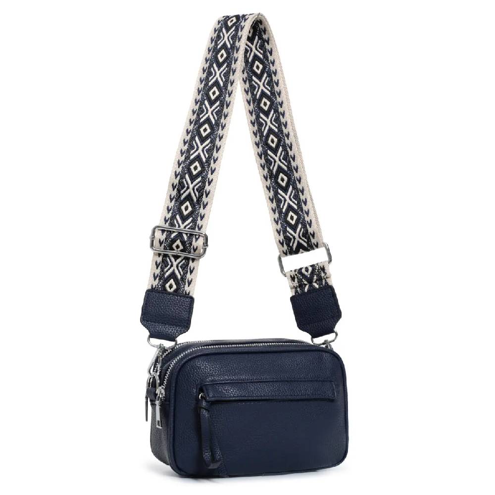 OBC Damen Tasche Crossbody Hüfttasche Brusttasche Umhängetasche Bodybag Cross Over Schultertasche Handytasche Gürteltasche Handtasche Freizeit Reise Leder Optik Discount Store für neue Produkte