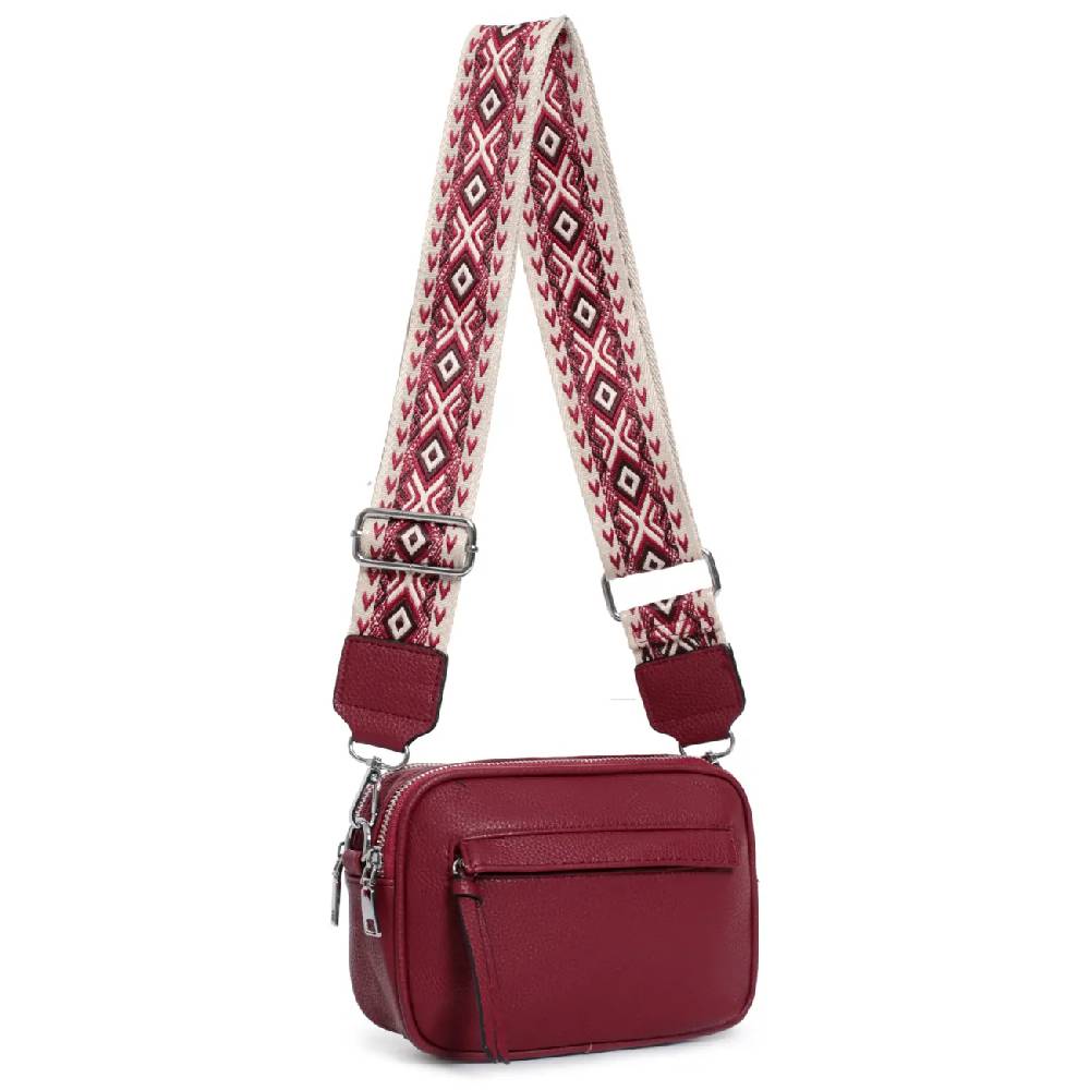 OBC Damen Tasche Crossbody Hüfttasche Brusttasche Umhängetasche Bodybag Cross Over Schultertasche Handytasche Gürteltasche Handtasche Freizeit Reise Leder Optik Discount Store für neue Produkte