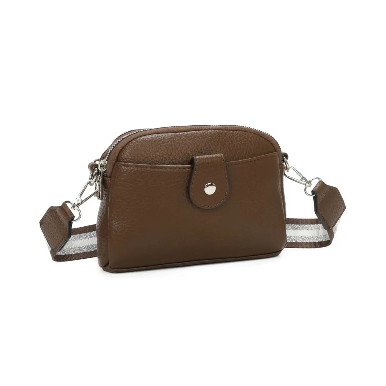 OBC DAMEN TASCHE Crossbody Umhängetasche Bodybag Gürteltasche Schultertasche Brusttasche Handytasche Crossover Handtasche Abendtasche Kunstleder Nur noch ein Tag übrig
