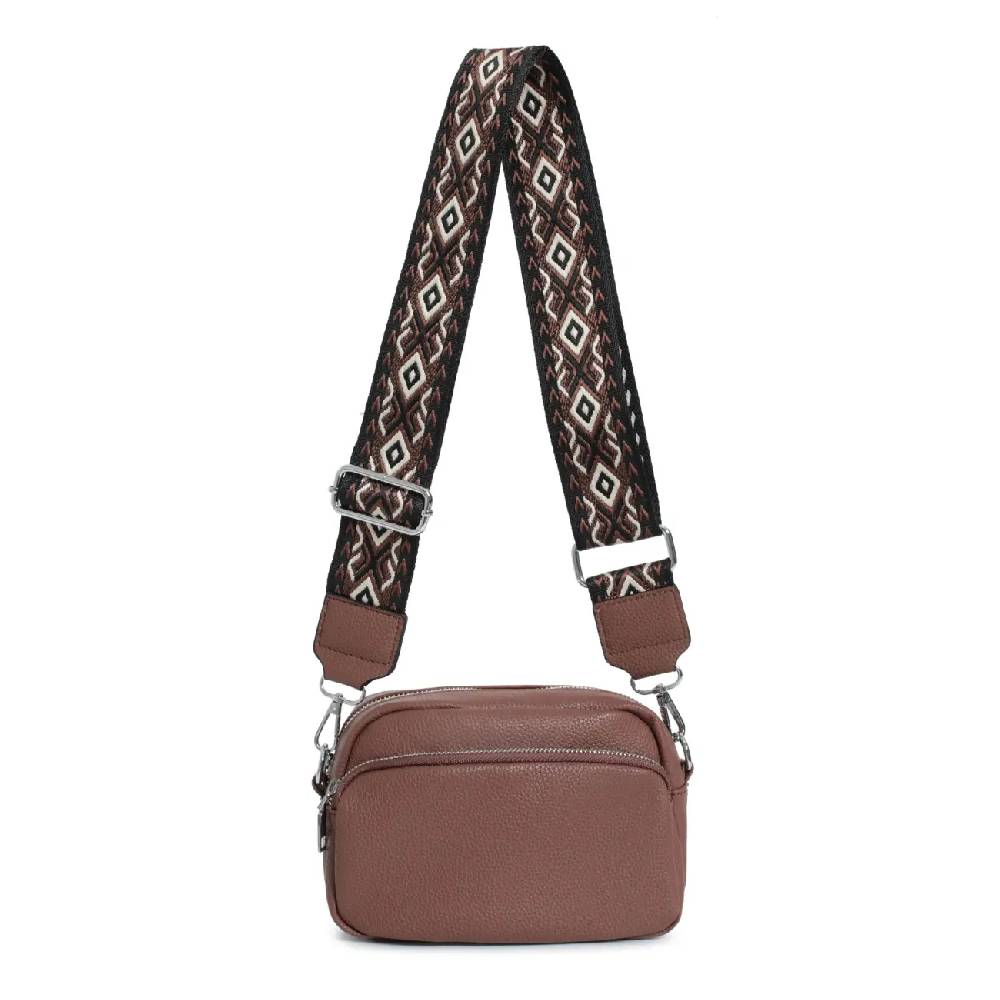 OBC Damen Tasche Umhängetasche Crossbody Bag Brusttasche Muster Gürtel Crossover Bodybag Gürteltasche Schultertasche Bauchtasche Handytasche Hüfttasche Clearance-Verkauf