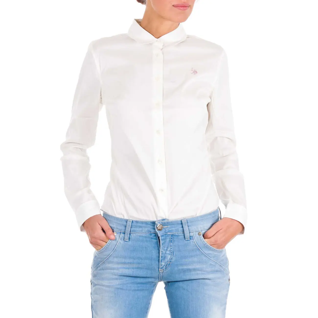 US Polo ASSN USA POLO Damen BODY Hemd T-Shirt USPA Logo Langarm Longsleeve Longshirt Rabatte dieses Monats