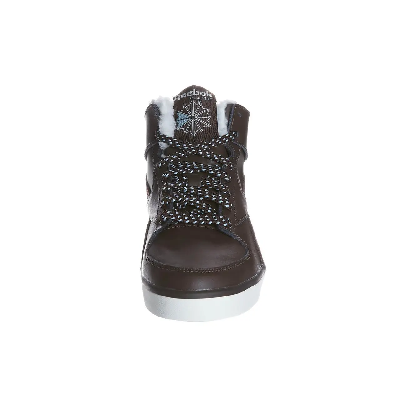 Reebok HAZELBORO M Braun Classic High-Top Leder Damen High Sneaker Winter Schuhe warm gefüttert Online