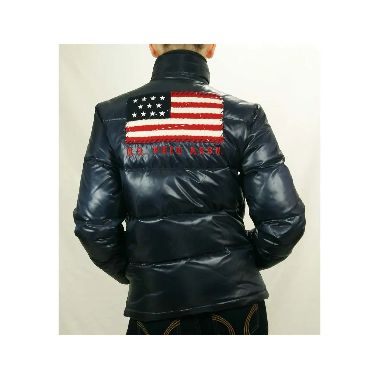 US Polo ASSN USA Flagge WinterJacke Jacke Daunenjacke Jacke Steppjacke Angebote