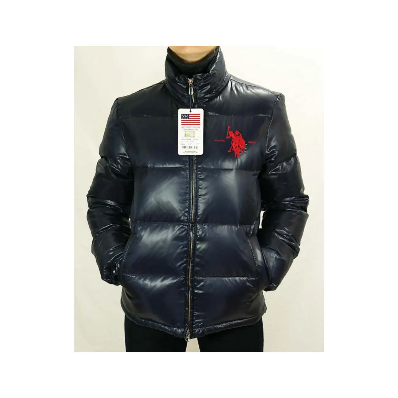 US Polo ASSN USA Flagge WinterJacke Jacke Daunenjacke Jacke Steppjacke Angebote