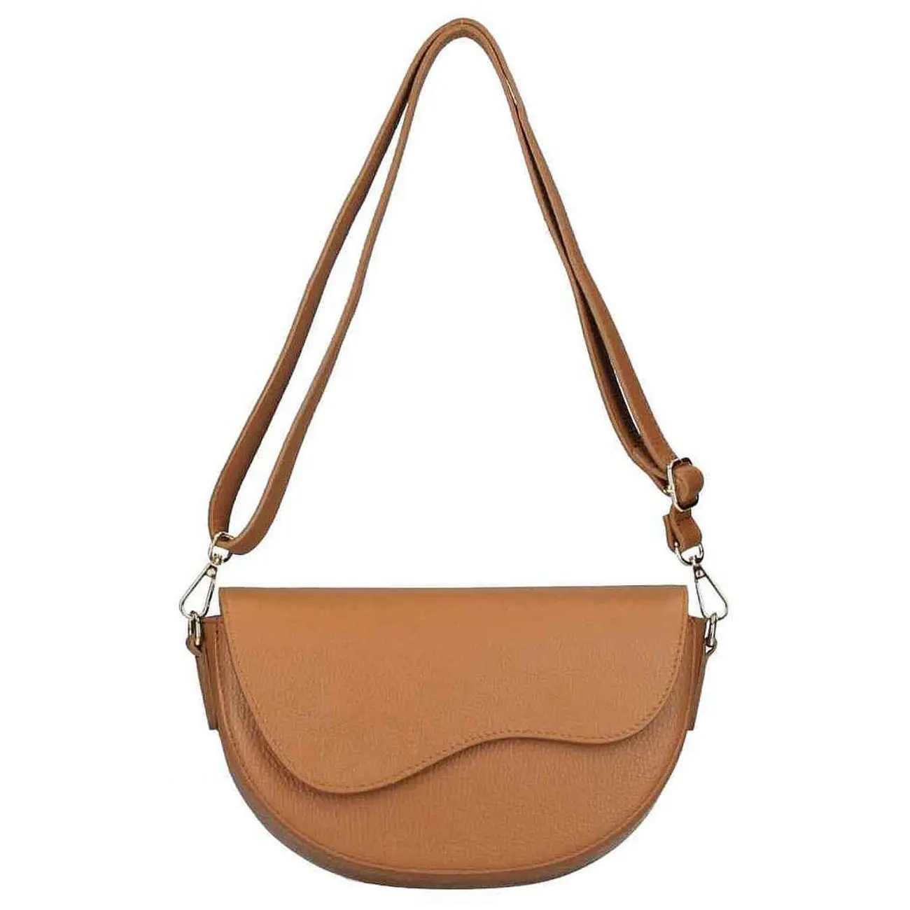 OBC MADE IN ITALY DAMEN LEDER TASCHE Saddle Bag Satteltasche Schultertasche Ledertasche Umhängetasche Brusttasche Cross Over Body Günstiger Verkauf