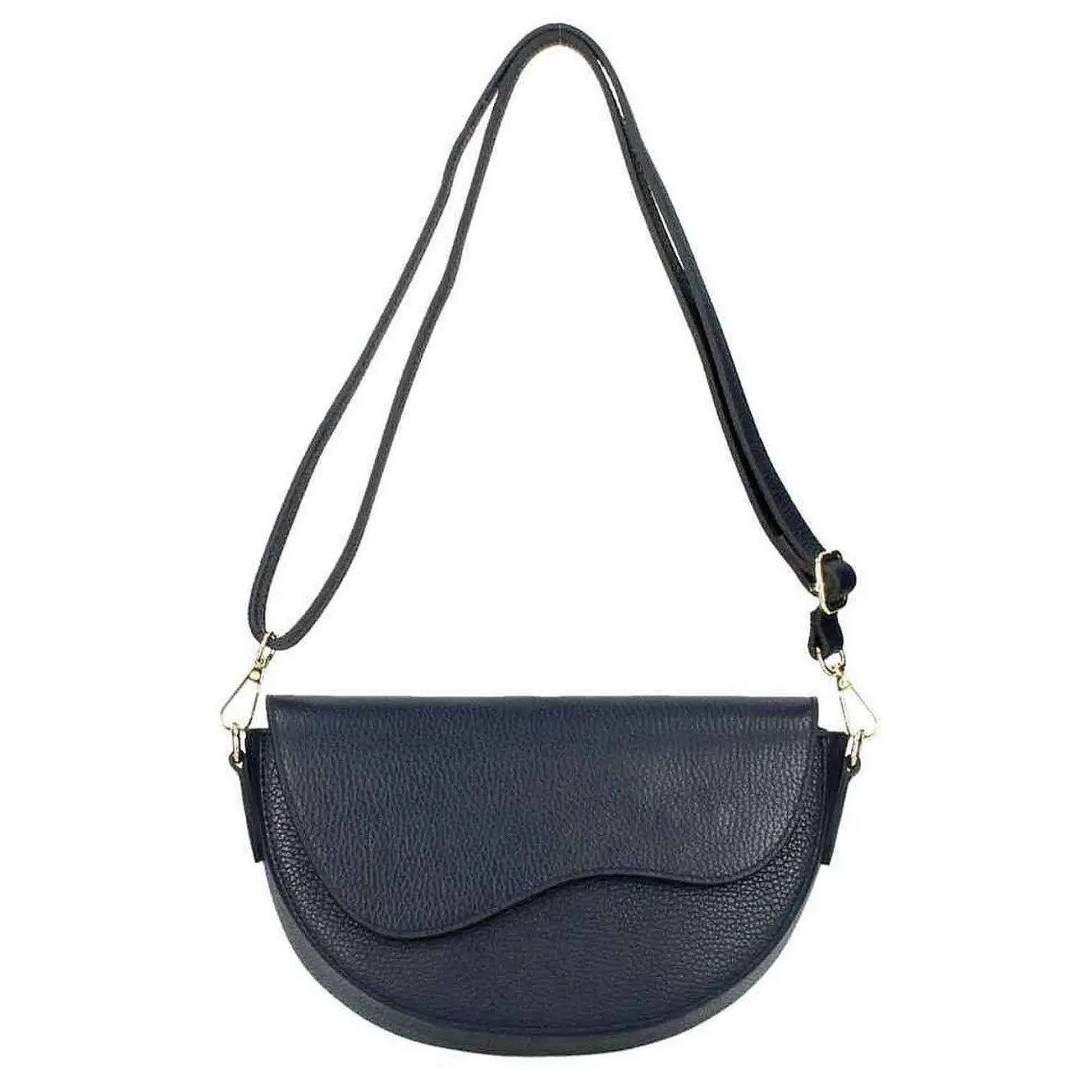 OBC MADE IN ITALY DAMEN LEDER TASCHE Saddle Bag Satteltasche Schultertasche Ledertasche Umhängetasche Brusttasche Cross Over Body Günstiger Verkauf