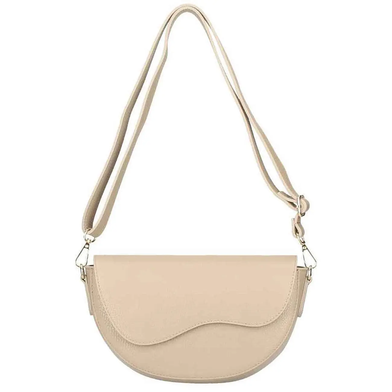 OBC MADE IN ITALY DAMEN LEDER TASCHE Saddle Bag Satteltasche Schultertasche Ledertasche Umhängetasche Brusttasche Cross Over Body Günstiger Verkauf