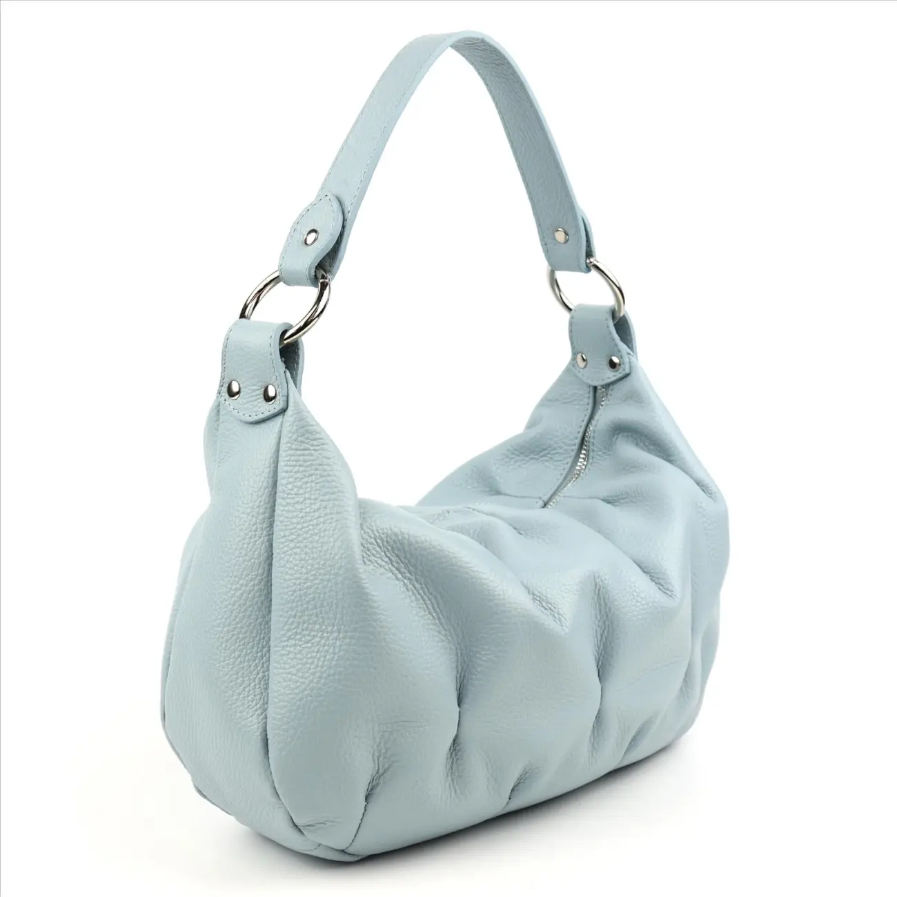 OBC MADE IN ITALY DAMEN XL LEDER TASCHE Business Shopper Hobo Schultertasche Ledertasche Umhängetasche Brusttasche Cross Over Body Bag Nappaleder Fabrikverkauf