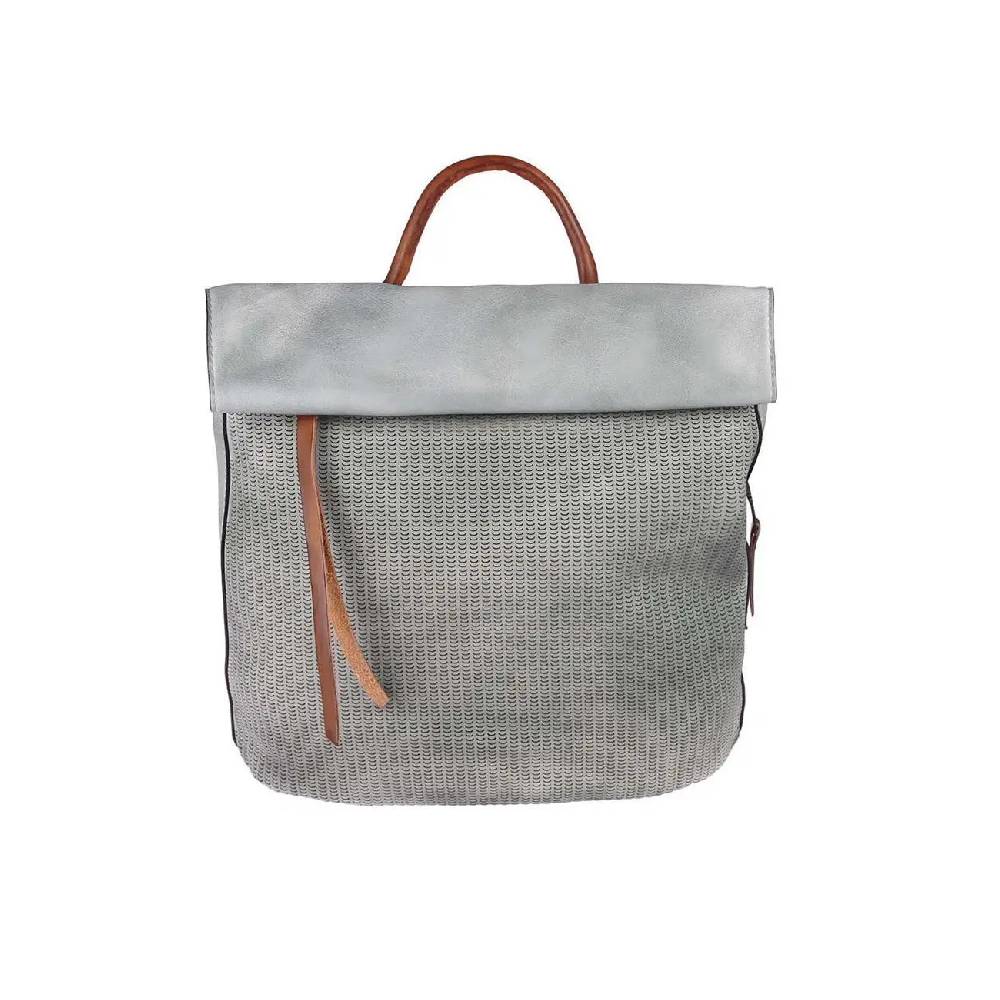 OBC DAMEN LEDER RUCKSACK TASCHE Cityrucksack USED LOOK Schultertasche Handtasche Shopper Blogger Backpack Daypack Sonderangebot