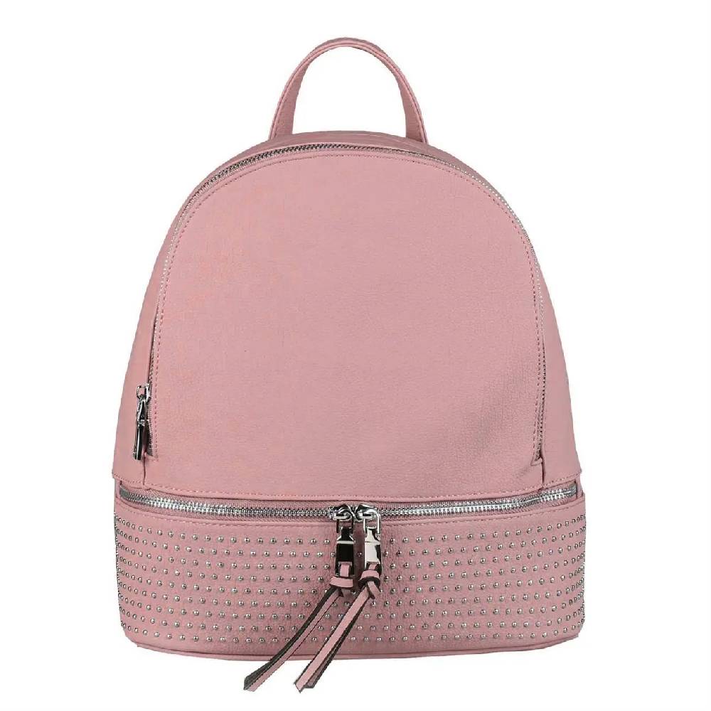 OBC DAMEN MÄDCHEN Nieten RUCKSACK Cityrucksack Stadtrucksack Backpack Schultertasche Handtasche Daypack Versandkostenfrei