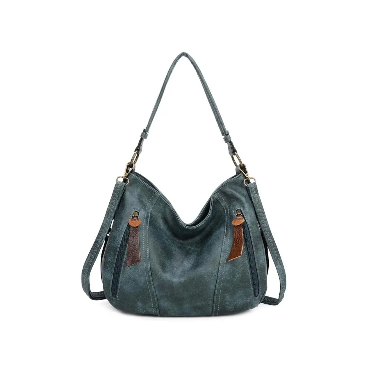 OBC Damen Tasche Shopper Hobo-Bag Schultertasche Leder Optik Umhängetasche Handtasche Crossover Reisetasche Beuteltasche Handtasche Valentinstagsangebot