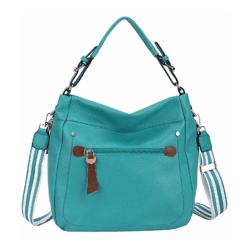 OBC DAMEN TASCHE SHOPPER Hobo-Bag Schultertasche Umhängetasche Handtasche CrossOver Reisetasche Beuteltasche Leder Optik Lagerräumung