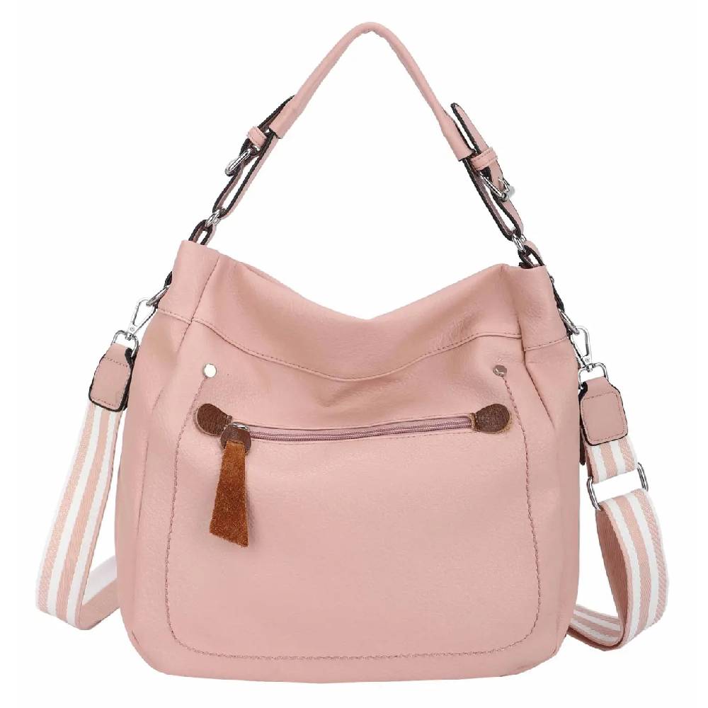 OBC DAMEN TASCHE SHOPPER Hobo-Bag Schultertasche Umhängetasche Handtasche CrossOver Reisetasche Beuteltasche Leder Optik Lagerräumung
