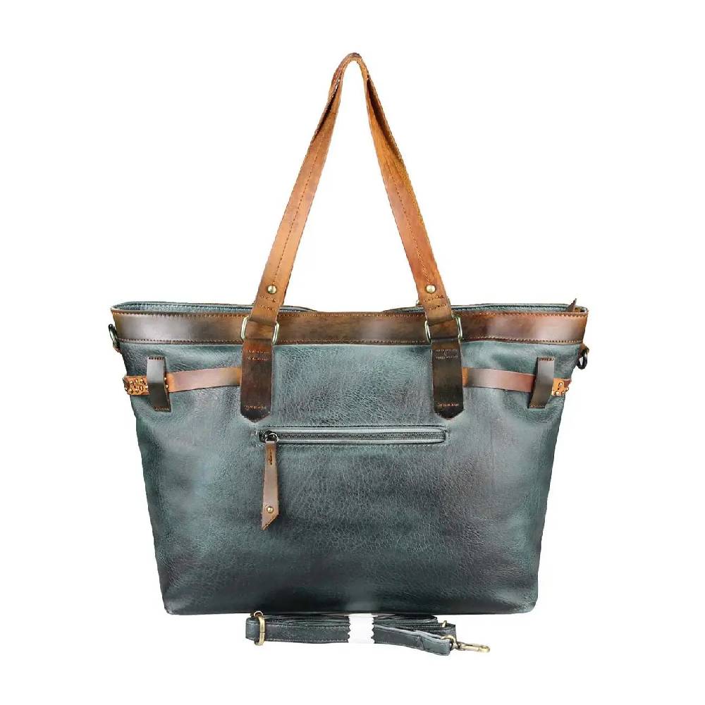 DAMEN TASCHE DIN-A4 Shopper Tote Bag Henkeltasche Handtasche Leder Optik Umhängetasche Schultertasche Beuteltasche Nietentasche Heißer Verkauf
