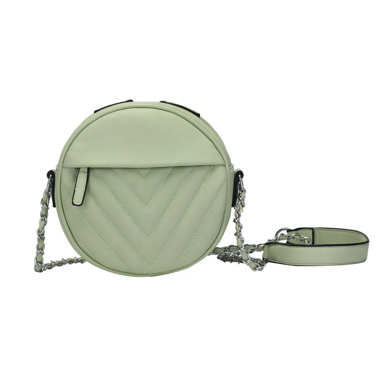 OBC DAMEN TASCHE HANDTASCHE Schultertasche Kettengurt V-Print Umhängetasche Handytasche Cross-Over kleine Clutch Riesige Ersparnisse