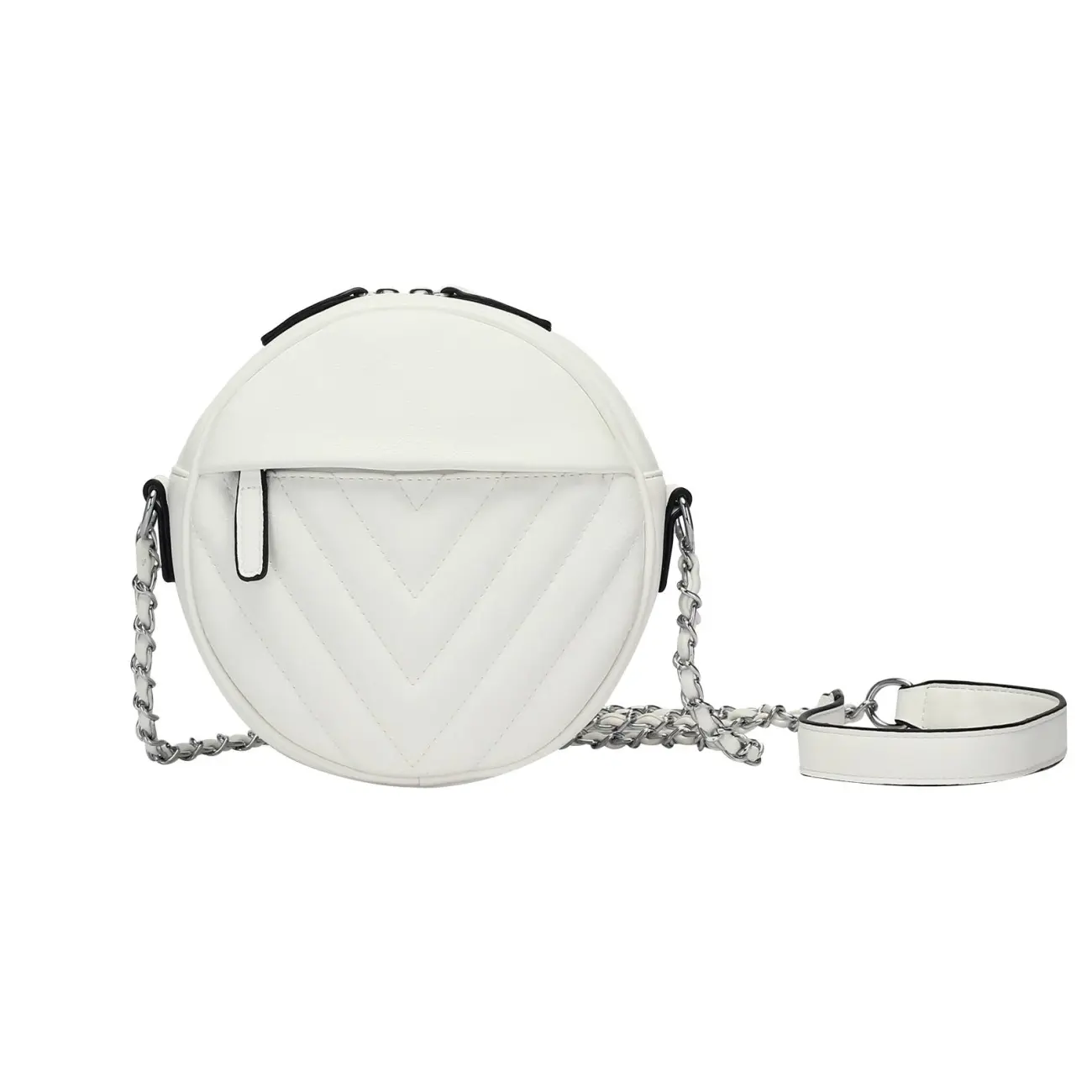 OBC DAMEN TASCHE HANDTASCHE Schultertasche Kettengurt V-Print Umhängetasche Handytasche Cross-Over kleine Clutch Riesige Ersparnisse