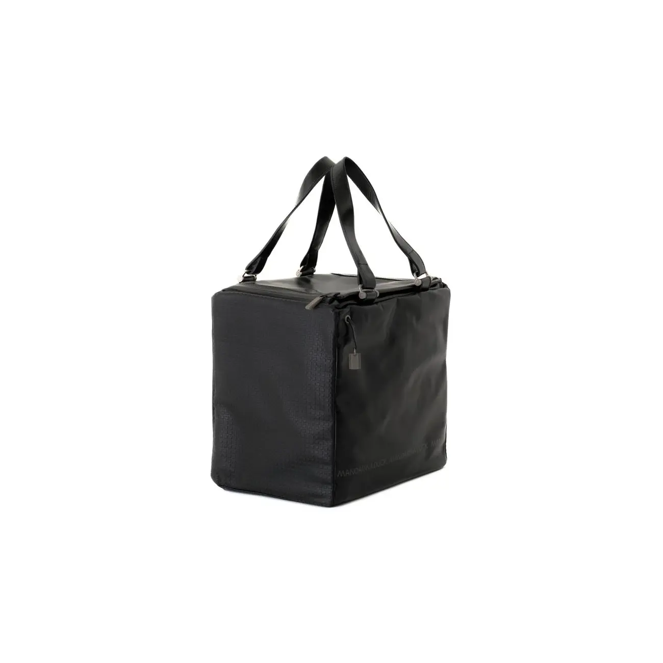 Mandarina Duck Desire Pelle Pferdeleder Koffer Handtasche Sporttasche Henkeltasche Reisetasche Tasche Bag Schwarz 30x29x22 cm (BxHxT) VIP-Rabatte