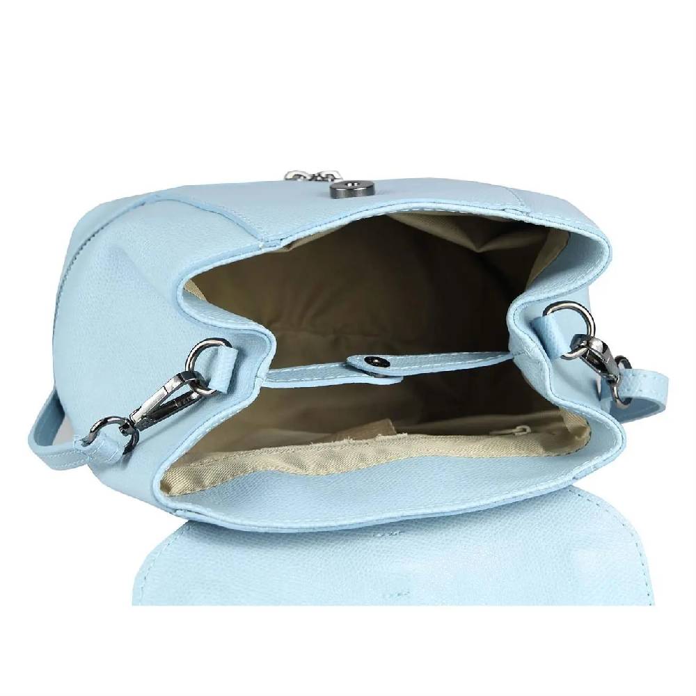 OBC MADE IN ITALY 2in1 DAMEN Echt LEDER TASCHE RUCKSACK Schultertasche Handtasche Umhängetasche Ledertasche Lederrucksack CrossOver Daypack Backpack Begrenzte Freigabe