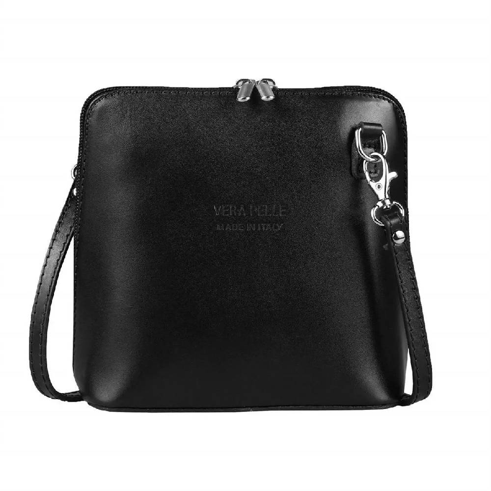 OBC Made in Italy Damen Leder Tasche Schultertasche Umhängetasche Strauß CrossbodyTheatertasche Cross-Over Abendtasche Zeitbegrenzte Promotion