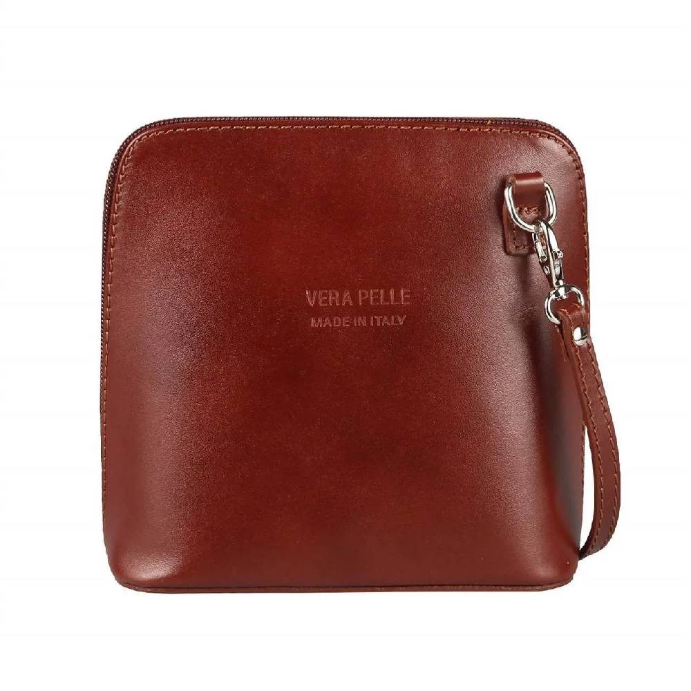 OBC Made in Italy Damen Leder Tasche Schultertasche Umhängetasche Strauß CrossbodyTheatertasche Cross-Over Abendtasche Zeitbegrenzte Promotion