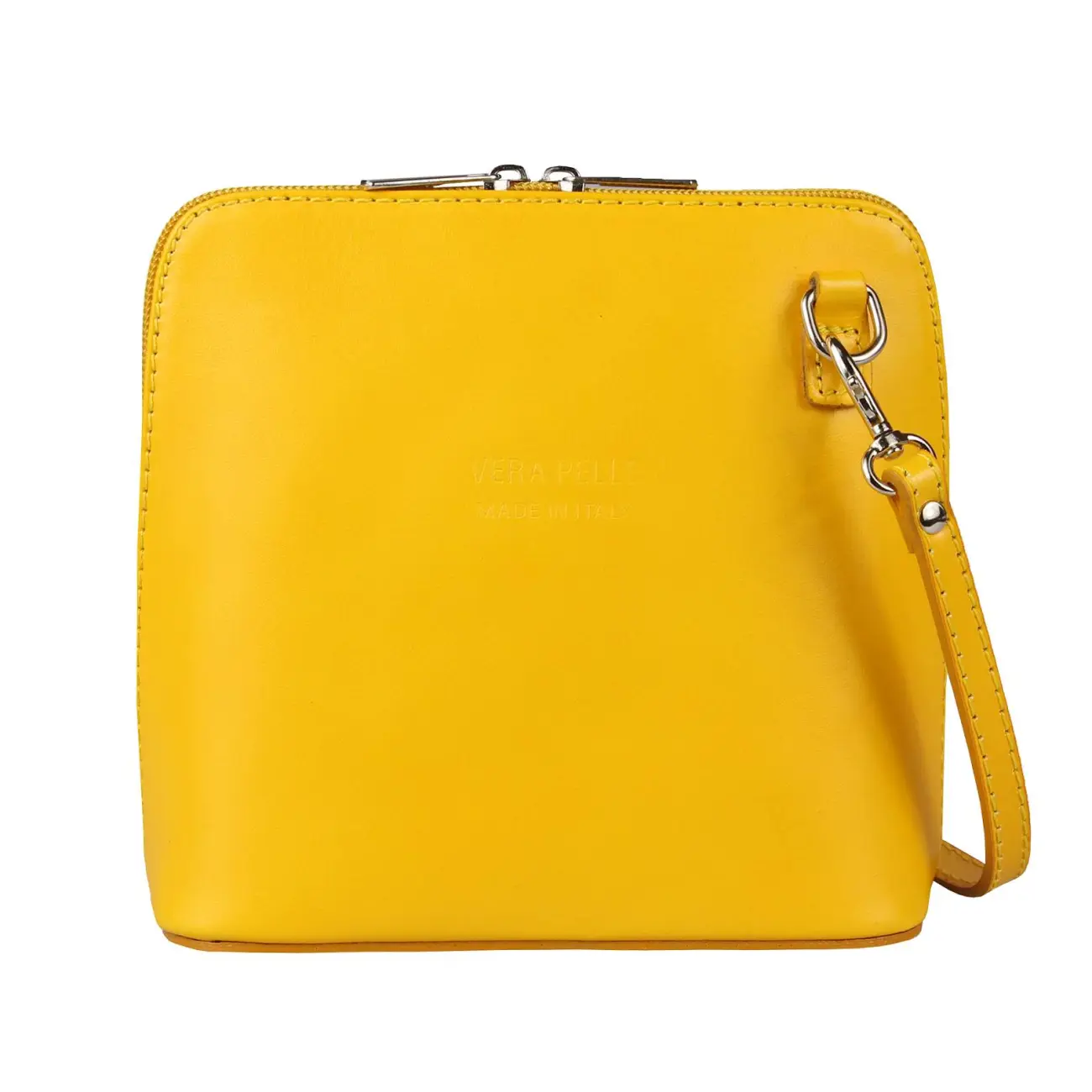 OBC Made in Italy Damen Leder Tasche Schultertasche Umhängetasche Strauß CrossbodyTheatertasche Cross-Over Abendtasche Zeitbegrenzte Promotion