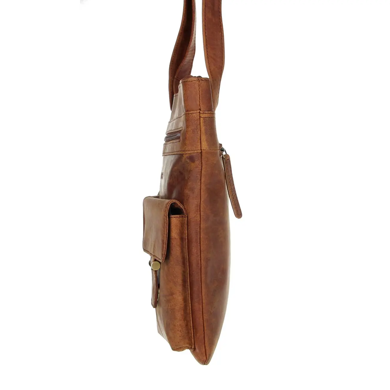 Old River Vintage Retro Style LEDER Bubalus WasserBüffel Büffelleder Tasche Messenger Bag Umhängetasche Tablet Ipad mini bis ca. 12 Zoll CrossOver 28x30x2 cm (BxHxT) Bis zu 60% Rabatt