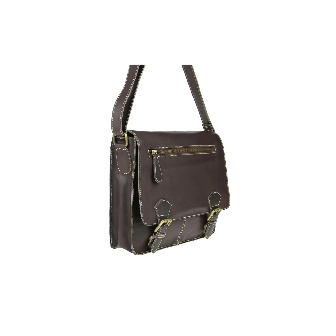 Unisex Bubalus WasserBüffel Büffelleder Vintage Retro Style Leder Tasche Messenger Bag Bis zu 65% Rabatt