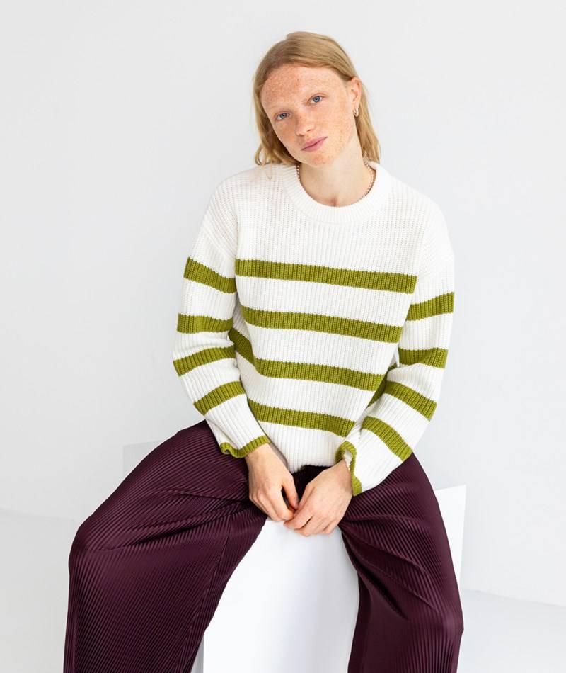 Kauf Dich Glücklich SELECTED FEMME SLFBloomie LS Knit O-Neck