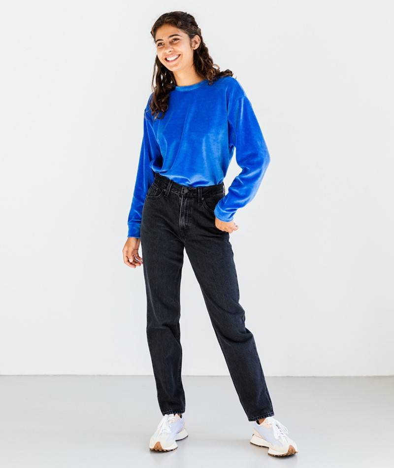 Kauf Dich Glücklich LEVI`Sü 80s Mom Jeans Schwarz