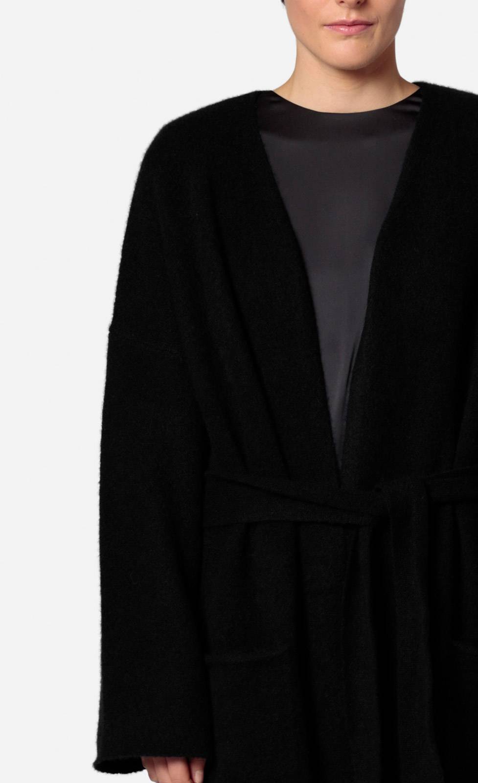 Kiefermann Mianore Kaschmirstrickmantel mit Gürtel Lagerräumung