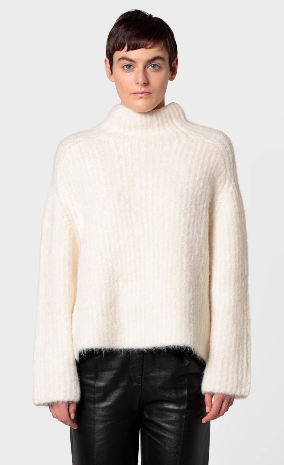 Kiefermann Gimia Grobstrickpullover mit Schlitzen Top Angebot