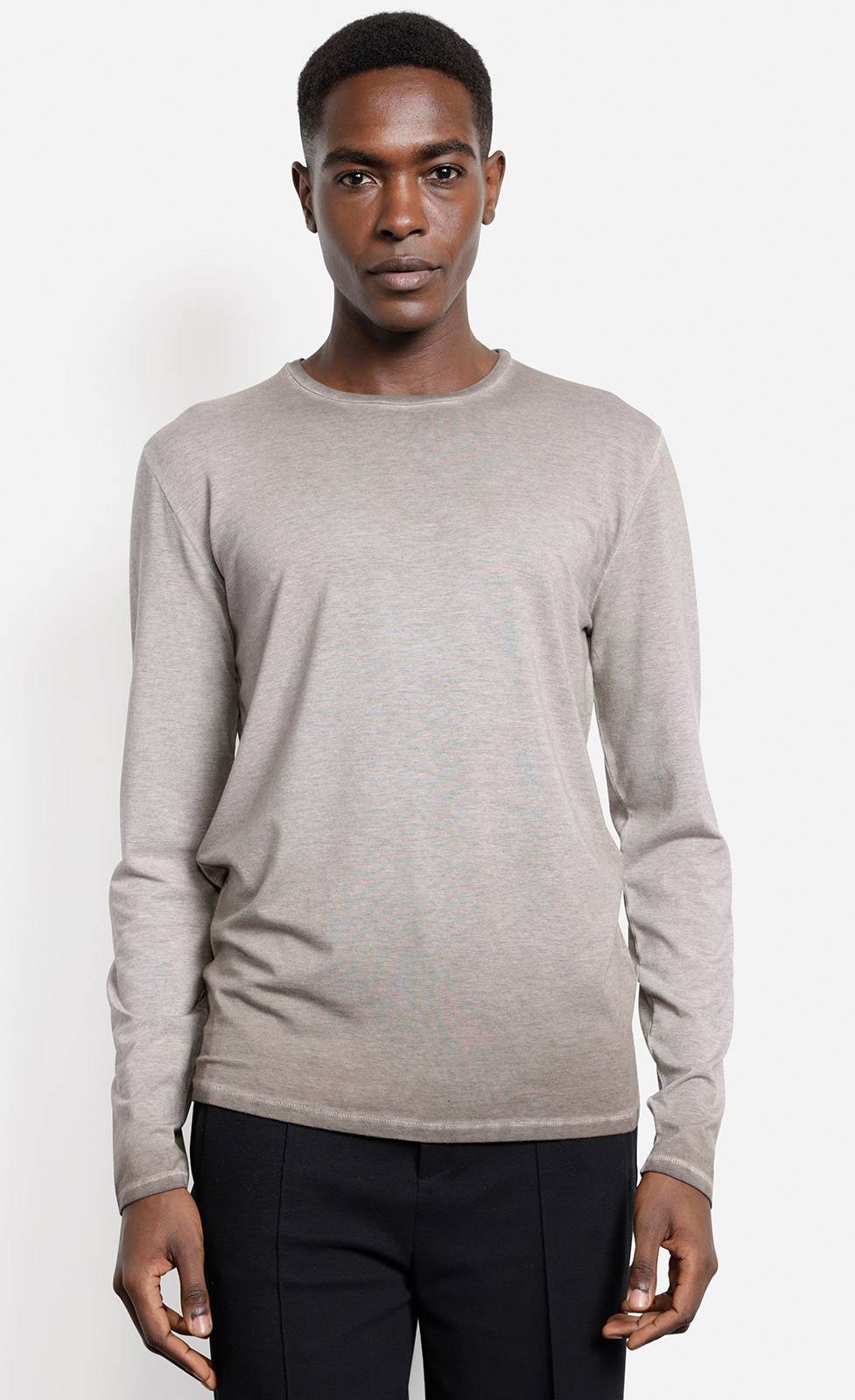 Kiefermann Erics Überfärbtes Langarmshirt mit Rundhals Super Sparpreis