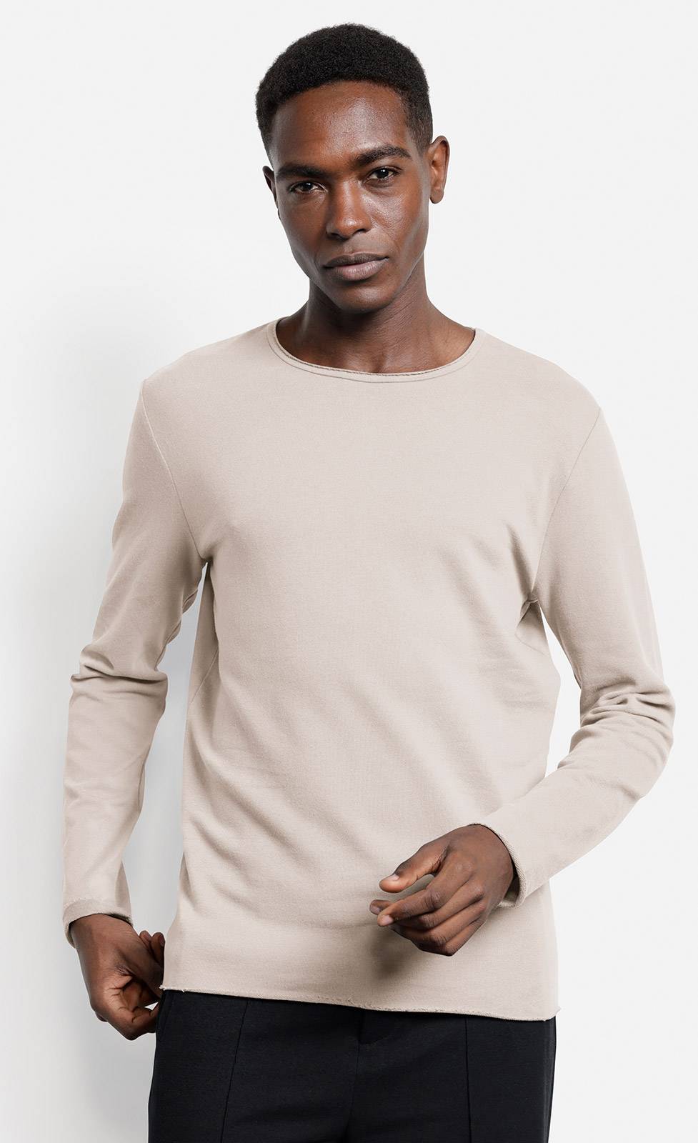 Kiefermann Frankon Langarmshirt aus Bio-Baumwollsweat JETZT KAUFEN