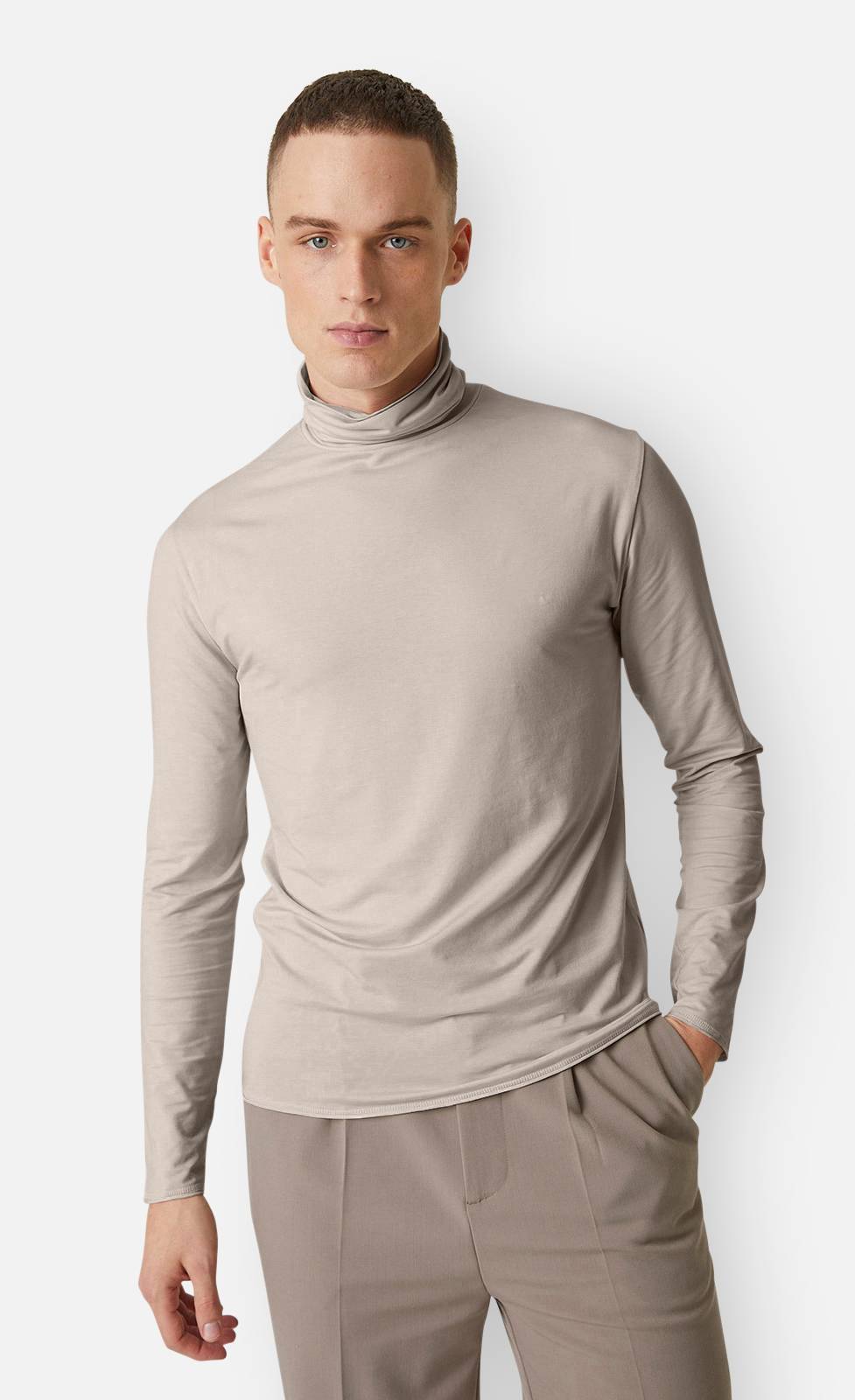 Kiefermann Didier Rollkragen-Langarmshirt Neueste Stile