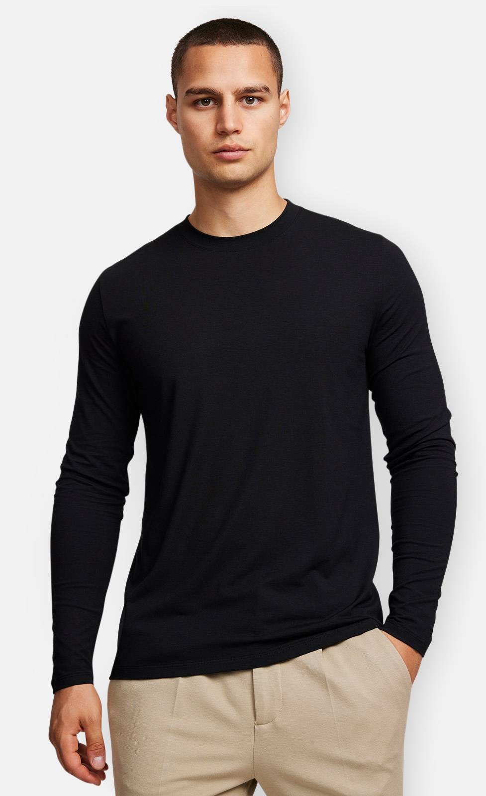 Kiefermann Alberts Rundhals Langarmshirt Letzte 2 Tage