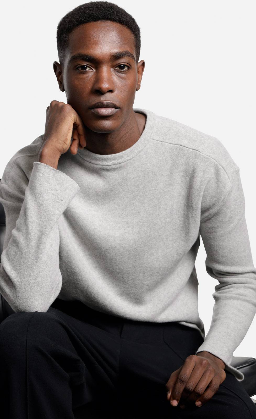 Kiefermann Eugeno Sweatshirt aus gebrushter Ware Zeitbegrenzte Promotion